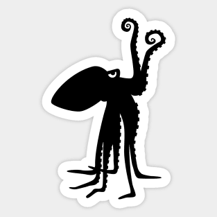 Angry Animals - Octopus Sticker